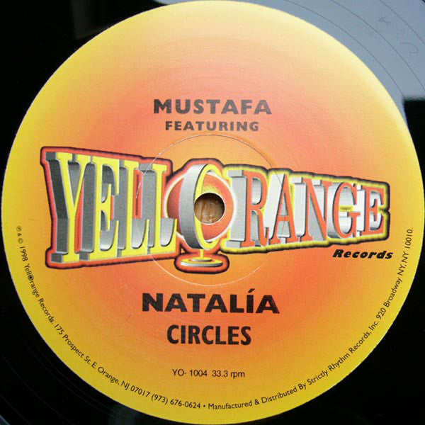 Mustafa Featuring Natalía ~ Circles (Vinyl) - Djungel & Jazz