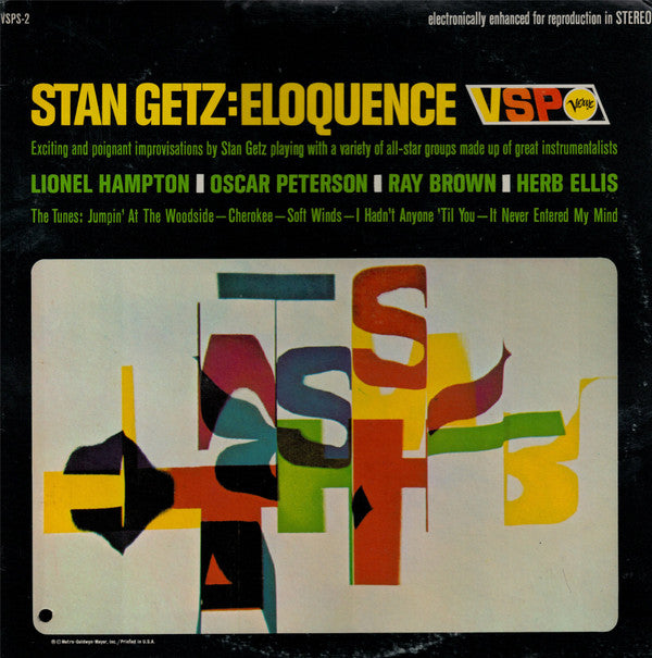 Stan Getz ~ Eloquence (Vinyl) - Djungel & Jazz
