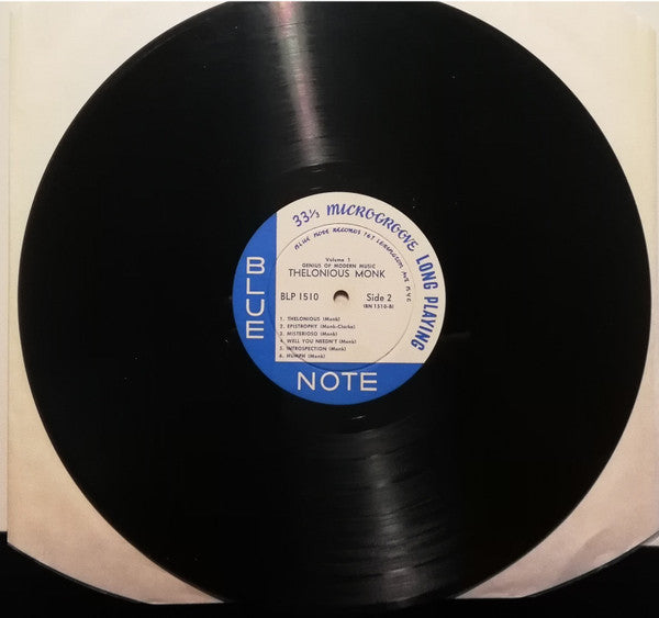 Thelonious Monk ~ Genius Of Modern Music Volume 1 (Vinyl) - Djungel & Jazz