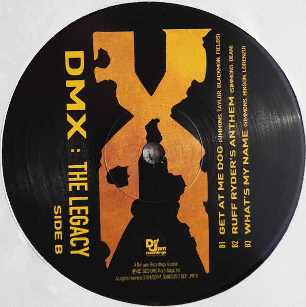 DMX ~ The Legacy (Vinyl) - Djungel & Jazz