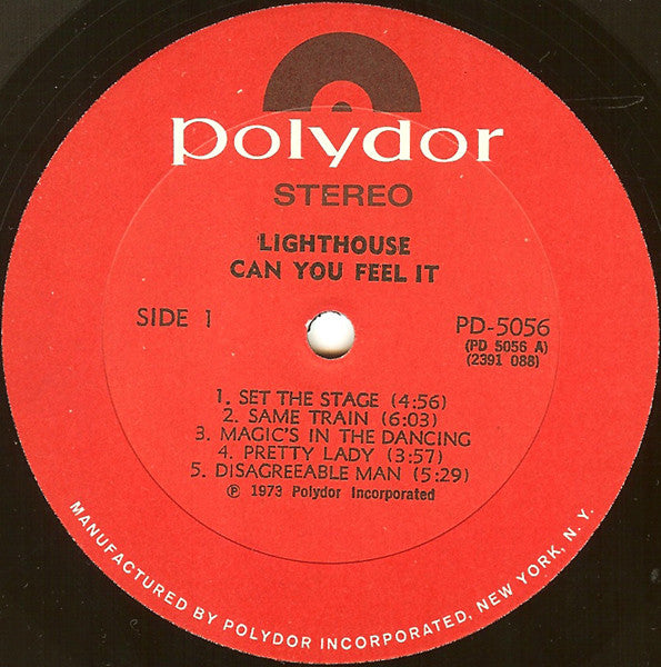 Lighthouse  ~ Can You Feel It (Vinyl) - Djungel & Jazz