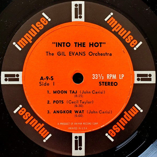 Gil Evans And His Orchestra ~ Into The Hot (Vinyl) - Djungel & Jazz