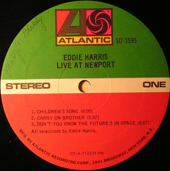 Eddie Harris ~ Live At Newport (Vinyl) - Djungel & Jazz