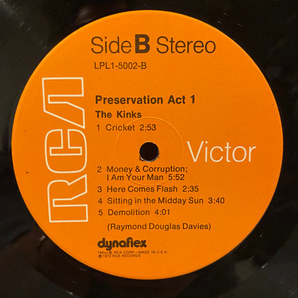 The Kinks ~ Preservation Act 1 (Vinyl) - Djungel & Jazz