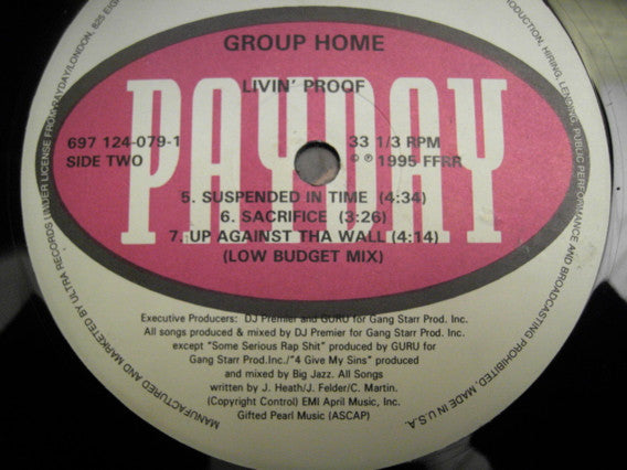Group Home ~ Livin' Proof (Vinyl) - Djungel & Jazz