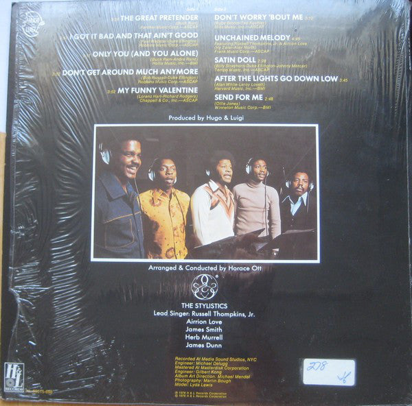The Stylistics ~ Once Upon A Juke Box (Vinyl) - Djungel & Jazz