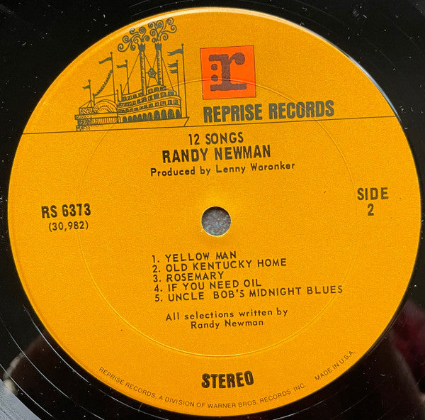 Randy Newman ~ 12 Songs (Vinyl) - Djungel & Jazz