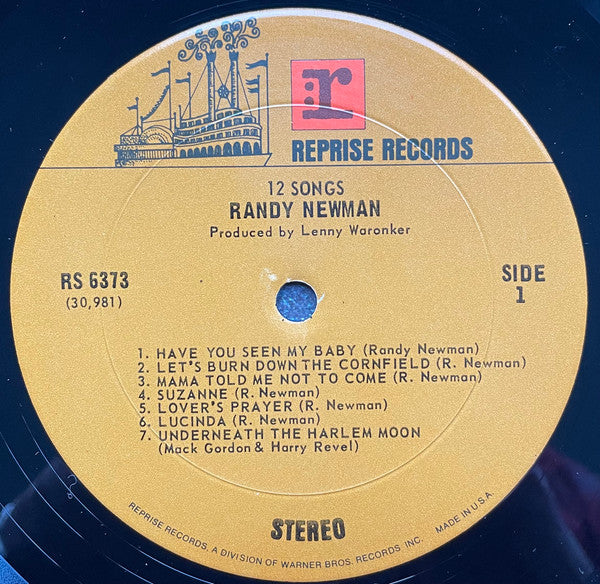Randy Newman ~ 12 Songs (Vinyl) - Djungel & Jazz