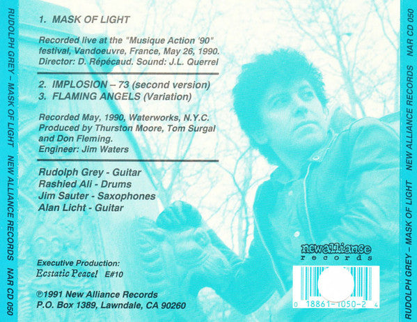 Rudolph Grey ~ Mask Of Light (Vinyl) - Djungel & Jazz
