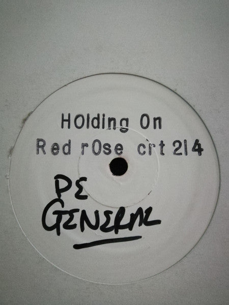Anthony Red Rose / Spanner Banner : Holding On / Give Me The Key To Love (12", W/Lbl, sta)