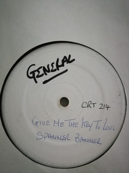 Anthony Red Rose / Spanner Banner : Holding On / Give Me The Key To Love (12", W/Lbl, sta)