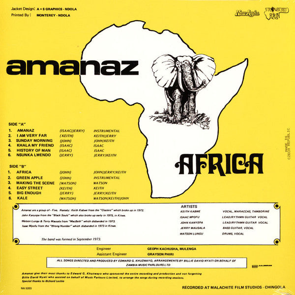 Amanaz ~ Africa (Vinyl) - Djungel & Jazz