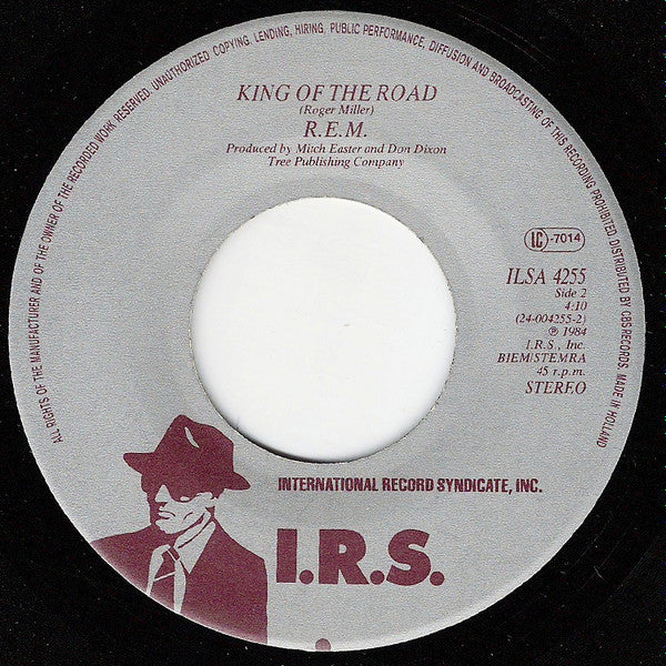 R.E.M. ~ S. Central Rain (I'm Sorry) (Vinyl) - Djungel & Jazz