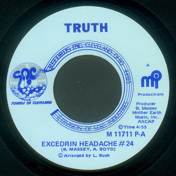 Truth  ~ Excedrin Headache #24 (Vinyl) - Djungel & Jazz