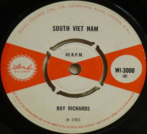 Roy Richards : South Viet Nam (7", Single)