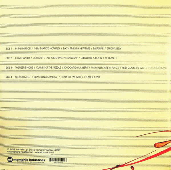 Field Music ~ Field Music (Measure) (Vinyl) - Djungel & Jazz