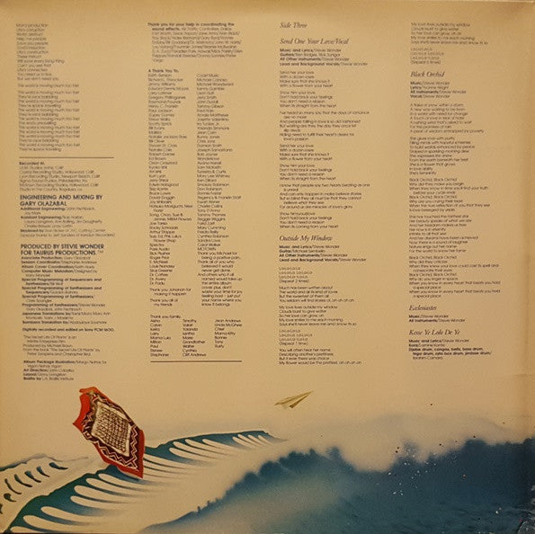 Stevie Wonder ~ Stevie Wonder's Journey Through The Secret Life Of Plants (Vinyl) - Djungel & Jazz