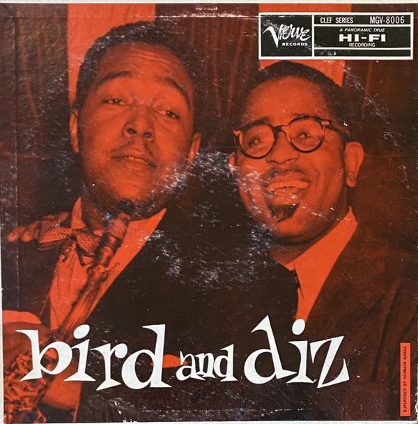 Charlie Parker And Dizzy Gillespie ~ Bird And Diz (Vinyl) - Djungel & Jazz