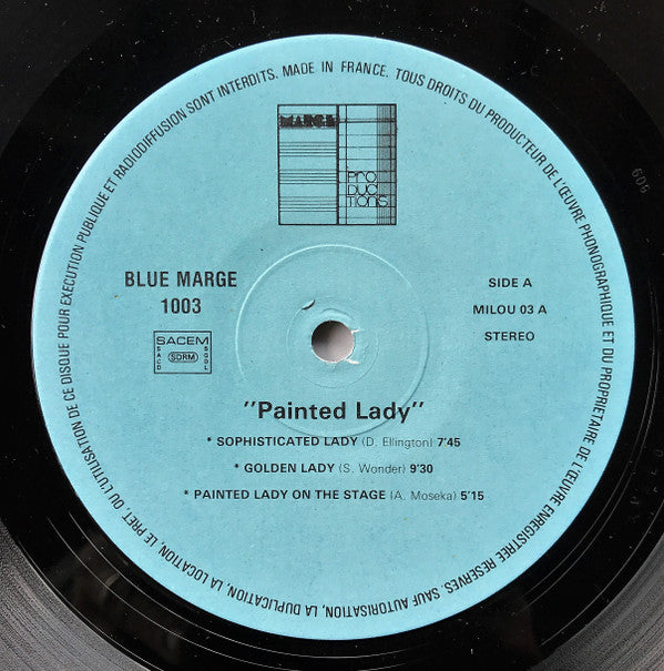 Abbey Lincoln : Painted Lady (Abbey Lincoln In Paris) (LP, Album, Gat)