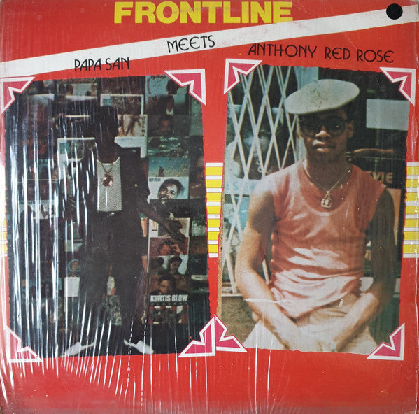 Papa San Meets Anthony Red Rose : Frontline (LP, Album)