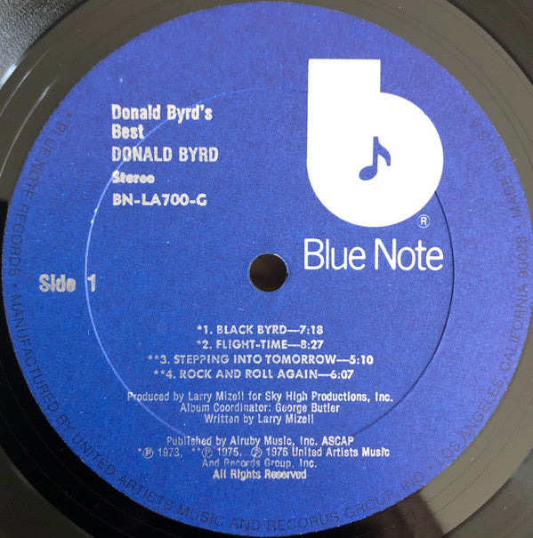 Donald Byrd ~ Donald Byrd's Best (Vinyl) - Djungel & Jazz