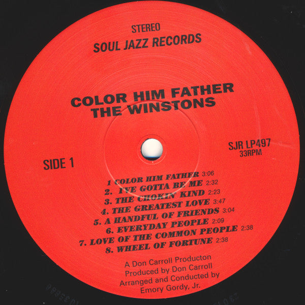 The Winstons ~ Color Him Father (Vinyl) - Djungel & Jazz