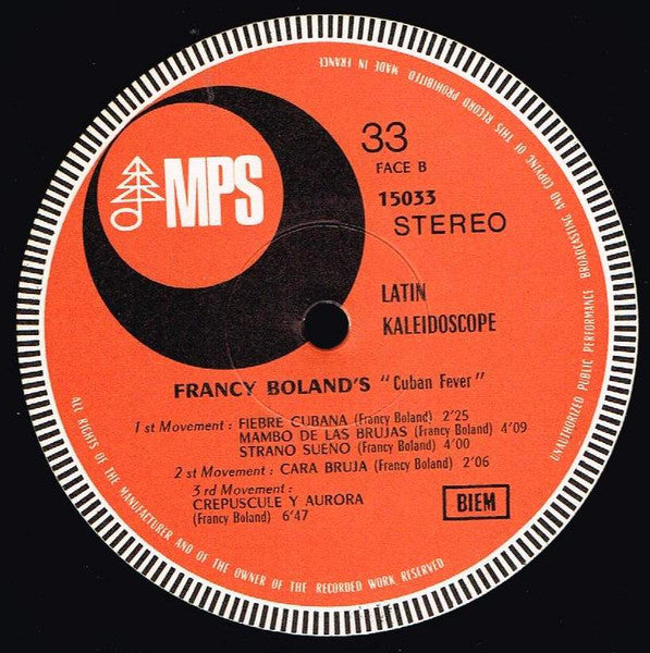 Clarke-Boland Big Band : Latin Kaleidoscope (LP, Album)