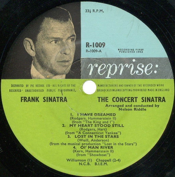 Frank Sinatra ~ The Concert Sinatra (Vinyl) - Djungel & Jazz