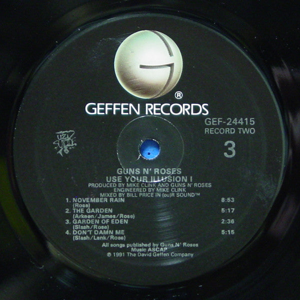 Guns N' Roses ~ Use Your Illusion I (Vinyl) - Djungel & Jazz