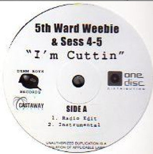 5th Ward Weebie & Sess 4-5 ~ I'm Cuttin / I'm Fin (Vinyl) - Djungel & Jazz