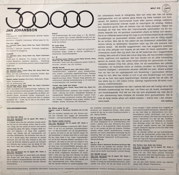 Jan Johansson ~ 300.000 (Vinyl) - Djungel & Jazz