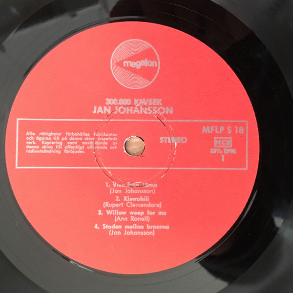 Jan Johansson ~ 300.000 (Vinyl) - Djungel & Jazz