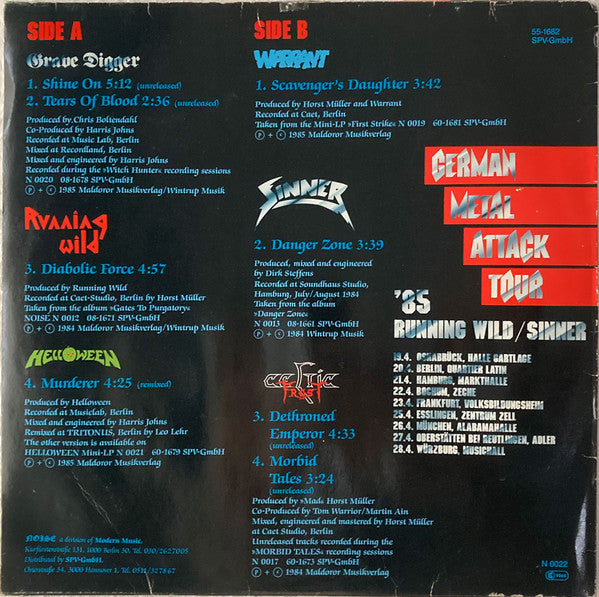 Various ~ Metal Attack Vol. 1 (Vinyl) - Djungel & Jazz