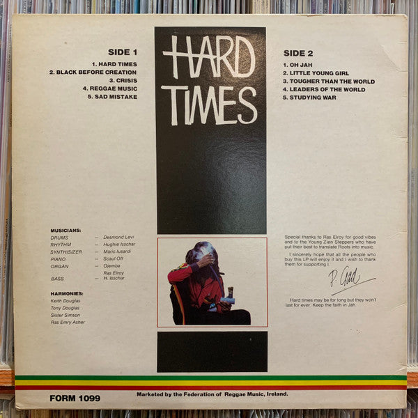 Pablo Gad ~ Hard Times (Vinyl) - Djungel & Jazz