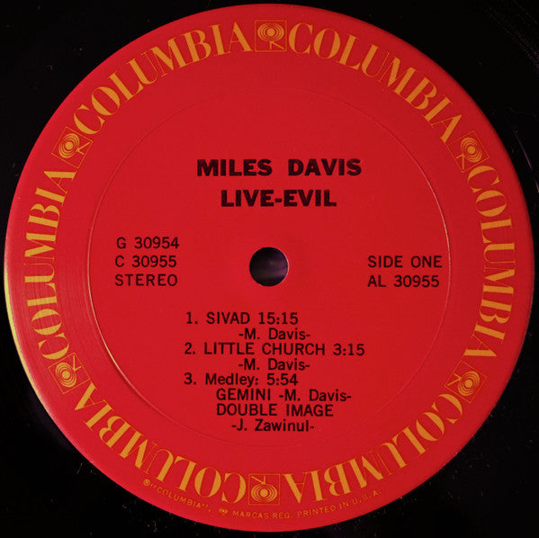Miles Davis ~ Live-Evil (Vinyl) - Djungel & Jazz