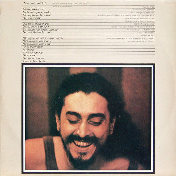 Egberto Gismonti : Circense (LP, Album, Die)