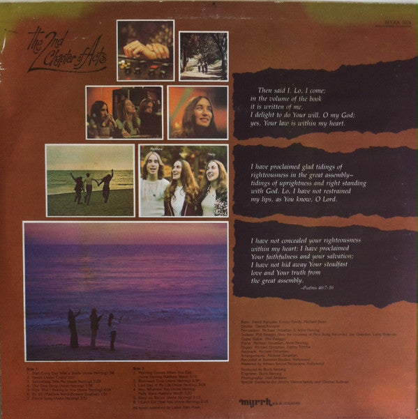 2nd Chapter Of Acts ~ In The Volume Of The Book (Vinyl) - Djungel & Jazz