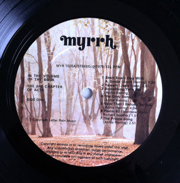 2nd Chapter Of Acts ~ In The Volume Of The Book (Vinyl) - Djungel & Jazz