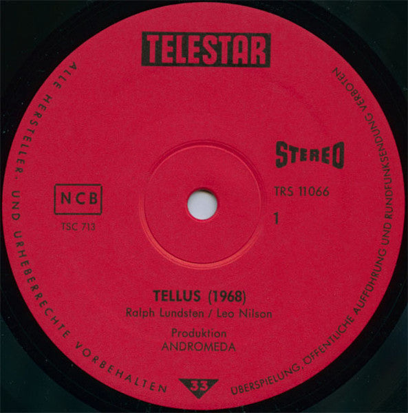Ralph Lundsten / Leo Nilson ~ Tellus / Fågel Blå (Vinyl) - Djungel & Jazz