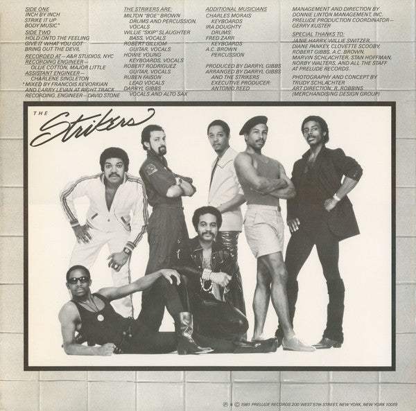 The Strikers ~ The Strikers (Vinyl) - Djungel & Jazz