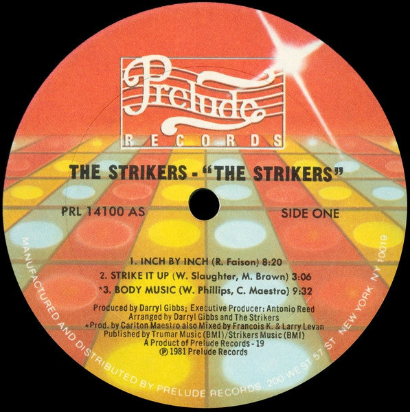 The Strikers ~ The Strikers (Vinyl) - Djungel & Jazz