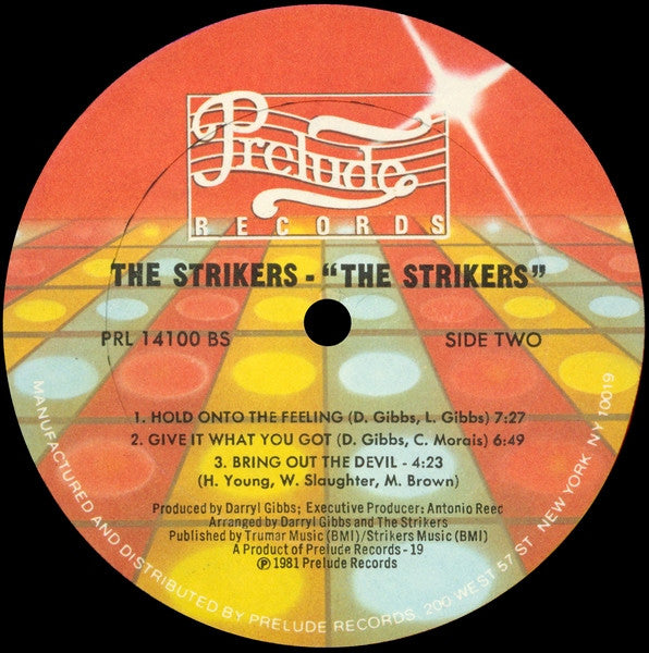 The Strikers ~ The Strikers (Vinyl) - Djungel & Jazz