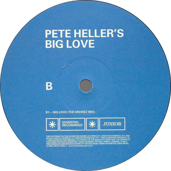 Pete Heller's Big Love ~ Big Love (Vinyl) - Djungel & Jazz