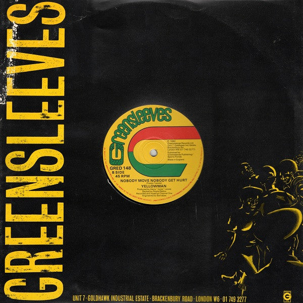 Yellowman : Wreck-A-Pum-Pum / Nobody Move Nobody Get Hurt (12")