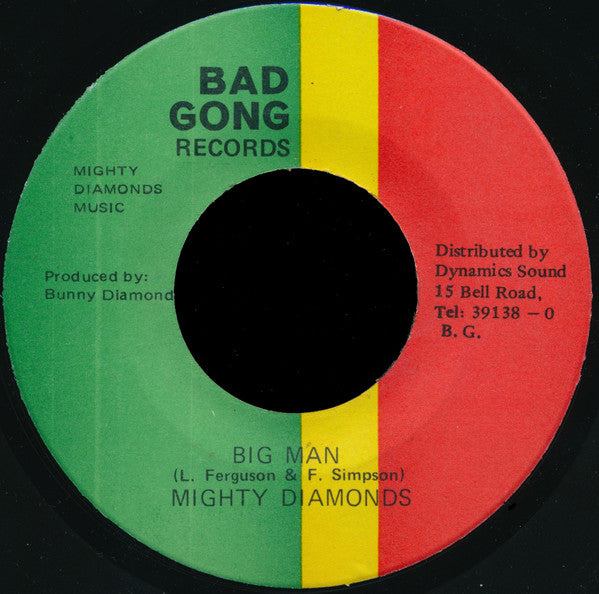 The Mighty Diamonds : Never Say Goodbye / Big Man (7")