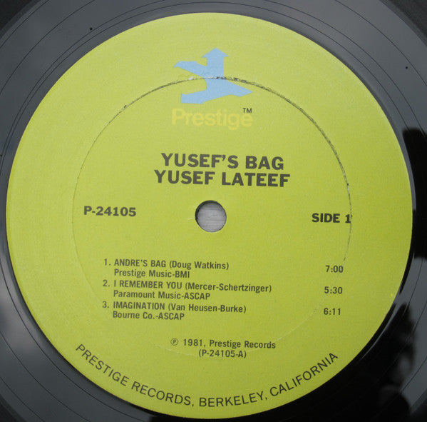 Yusef Lateef ~ Yusef's Bag (Vinyl) - Djungel & Jazz