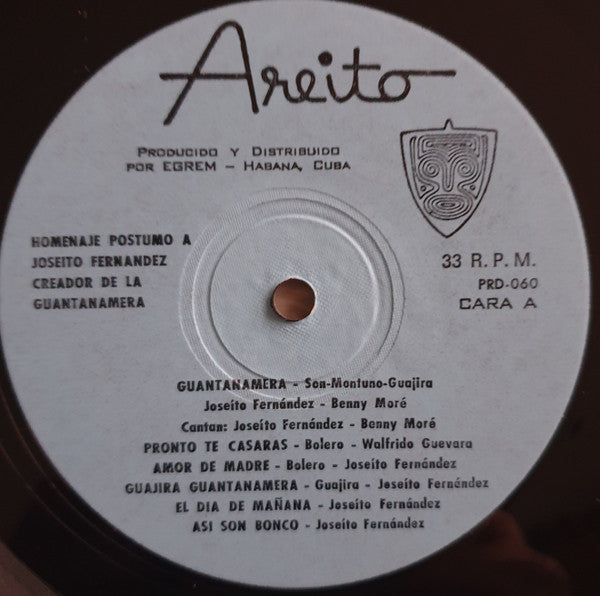 Joseíto Fernández ~ Homenaje Póstumo A Joseíto Fernández (Creador De La Guantanamera) (Vinyl) - Djungel & Jazz