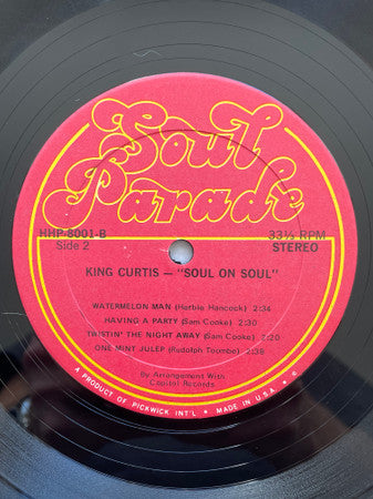 King Curtis ~ Soul On Soul (Vinyl) - Djungel & Jazz