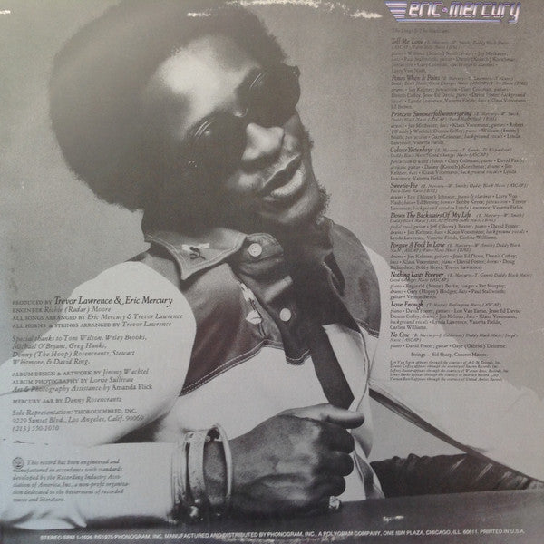 Eric Mercury ~ Eric Mercury (Vinyl) - Djungel & Jazz