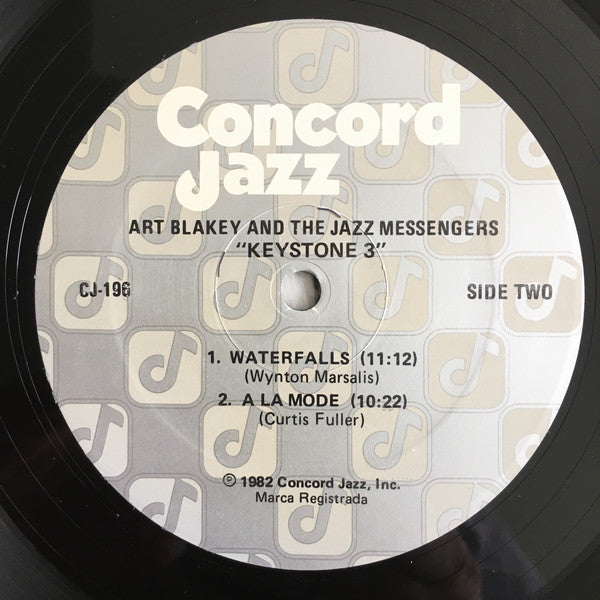 Art Blakey And The Jazz Messengers ~ Keystone 3 (Vinyl) - Djungel & Jazz